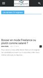 Mobile Screenshot of cv-originaux.fr
